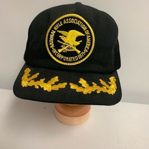 Vintage K-Products Snapback Mesh Trucker Hat NRA